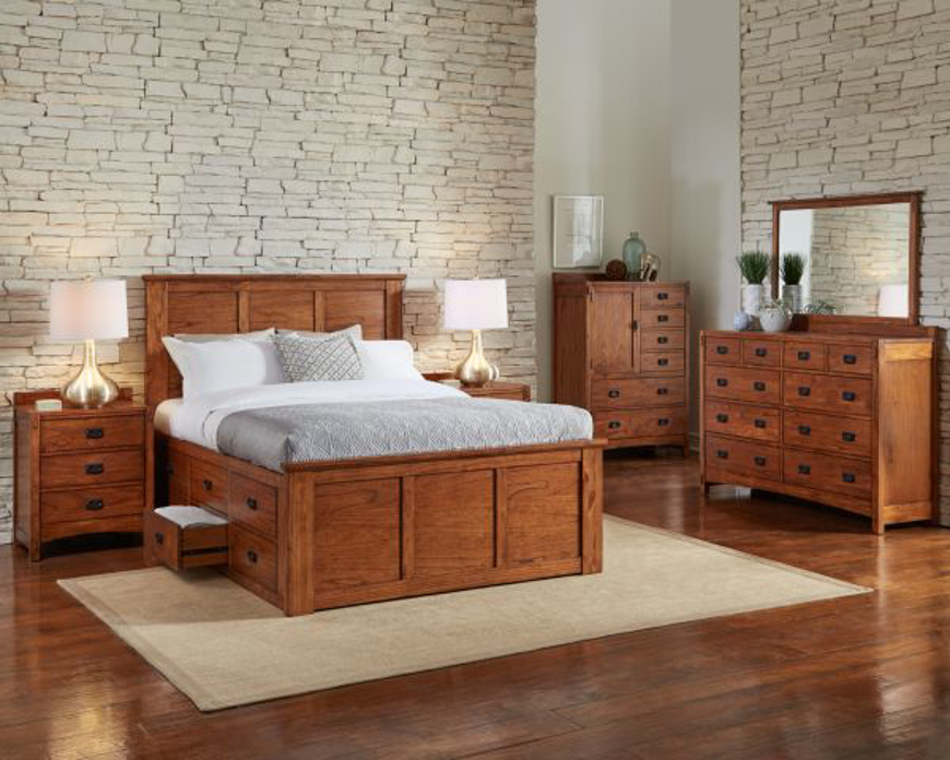 Picture of QUEEN CAPTAIN BED