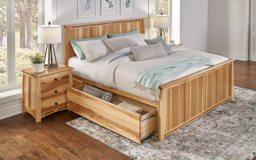 Picture of ADAMSTOWN QN PANEL STORAGE BED