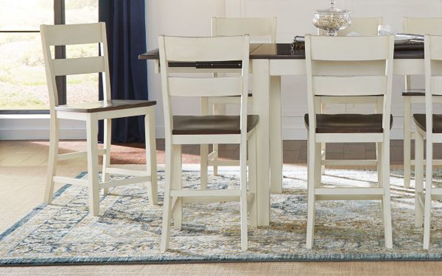 Picture of LADDERBACK COUNTER STOOL