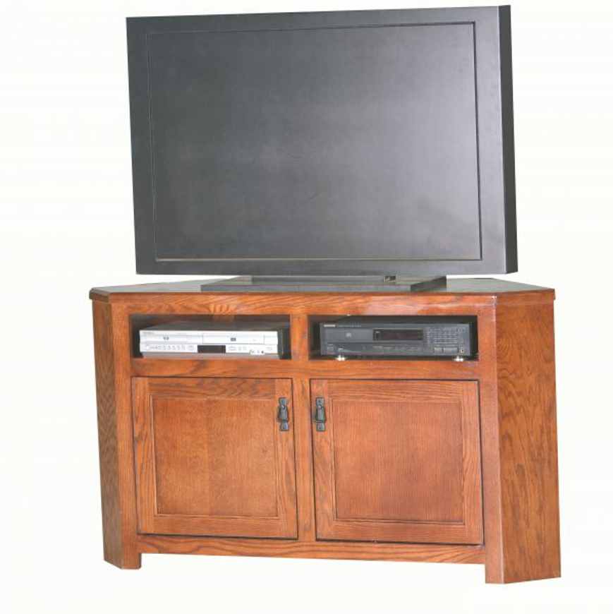 Picture of Oak Corner TV Stand