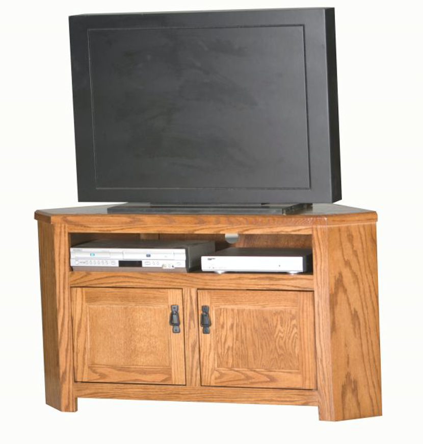 Picture of Oak Corner TV Stand