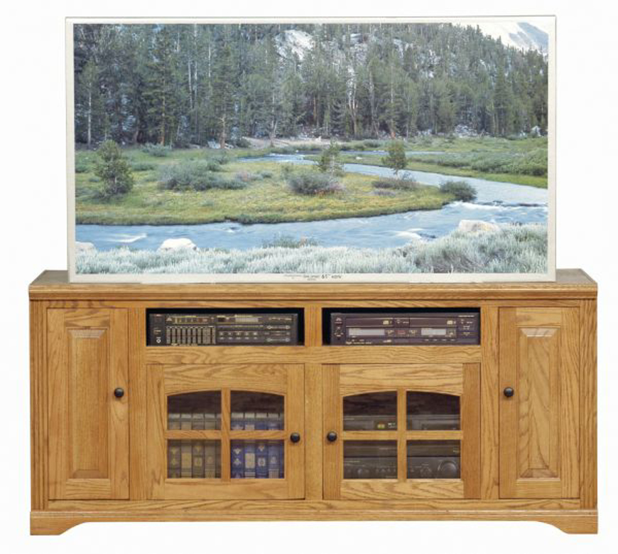 Picture of Oak 66" TV Console