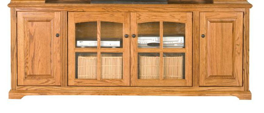 Picture of Oak 80" TV Console