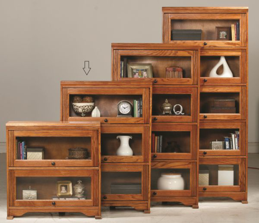 Picture of 3-Door 46" Lawyer Bookcase