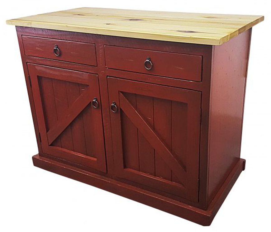 Picture of Rustic Kitchen Island