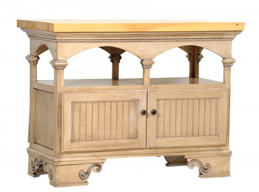 Picture of Poplar Kitchen Island