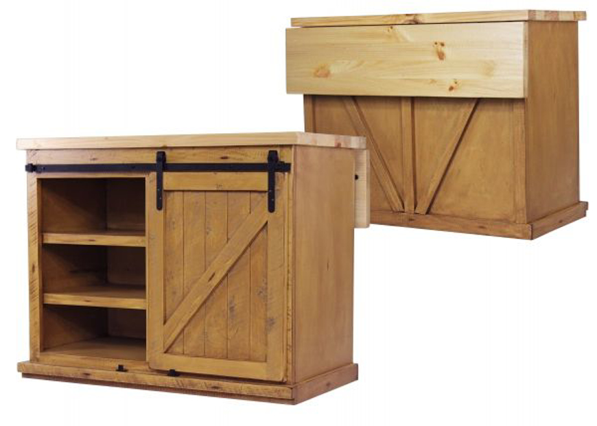 Picture of Rustic Winsome Kitchen Island