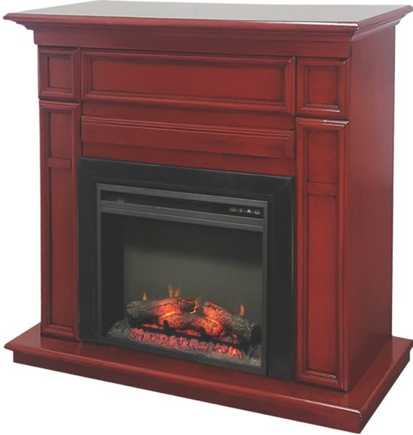 Picture of Poplar Fireplace Mantle
