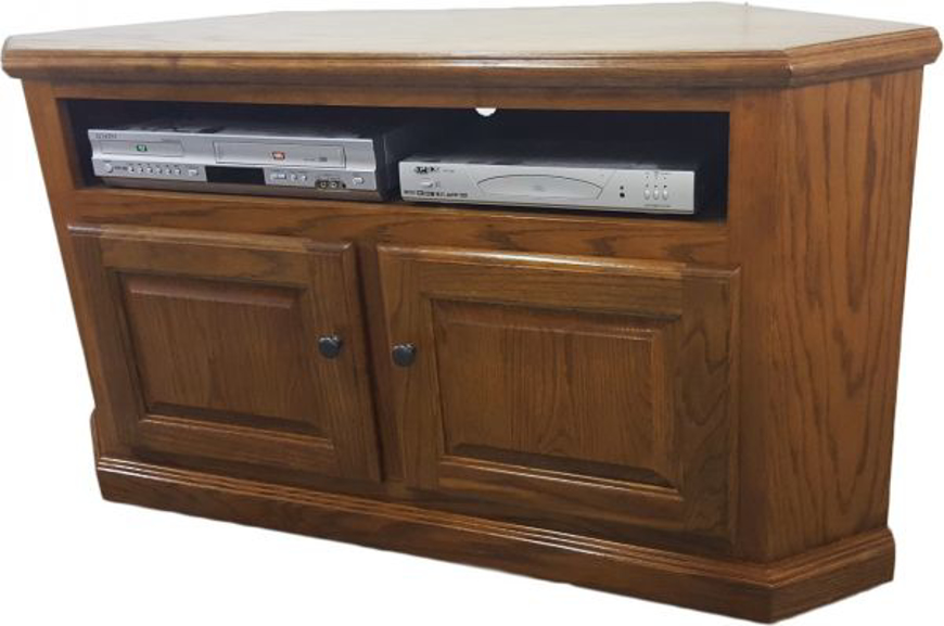 Picture of Oak 50" Corner TV Cart