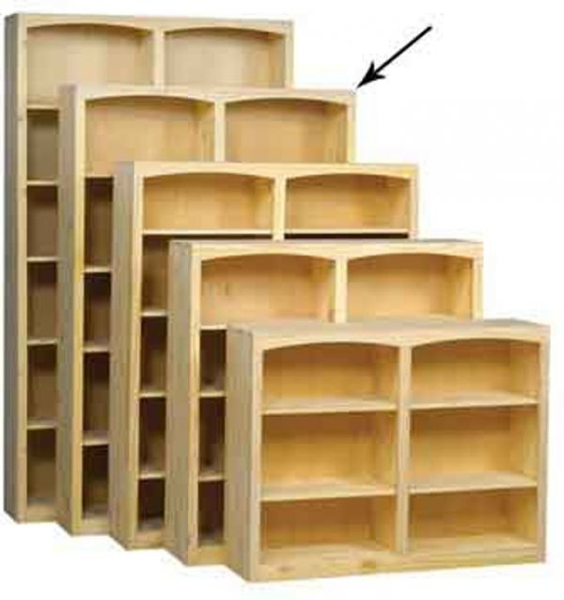 Picture of PINE BOOKCASE 48 X 72