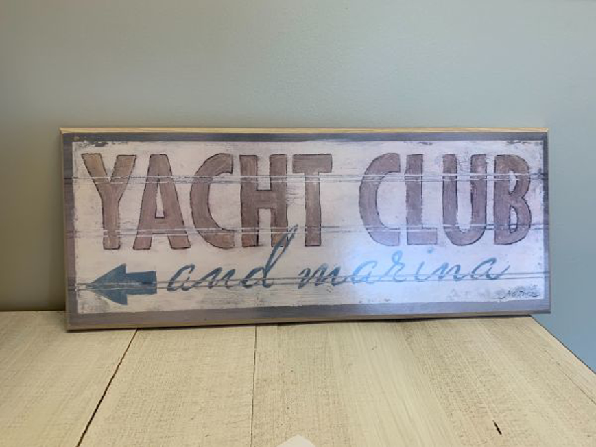 Picture of Yacht Club Sign