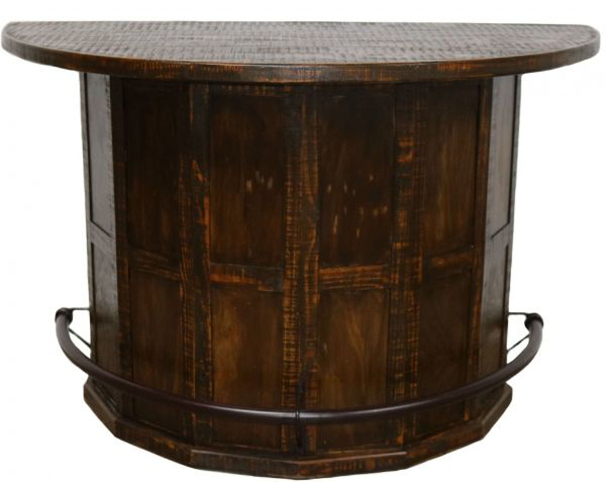 Picture of RUSTIC HALF CIRCLE POKER BAR - MD1071