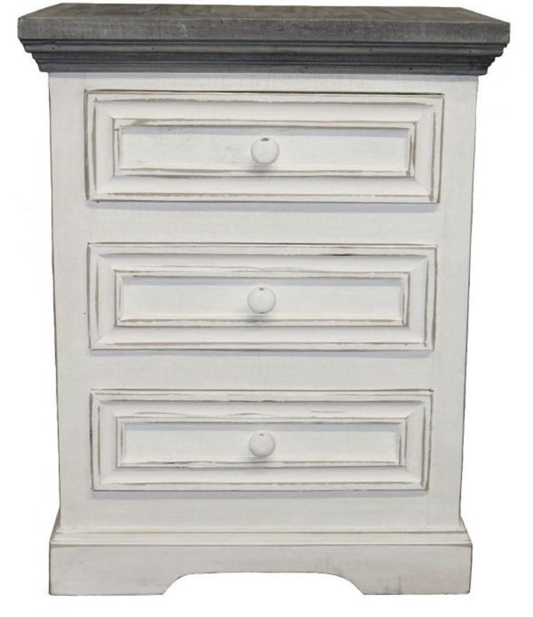 Picture of RUSTIC OASIS 3 DRAWER NIGHTSTAND - MD126