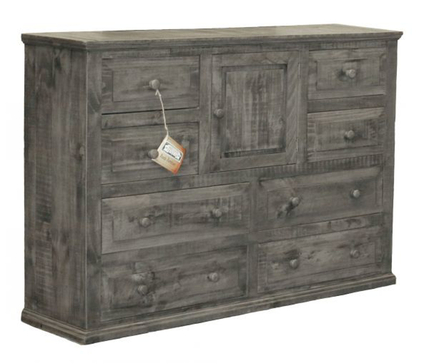 Picture of RUSTIC CHARCOAL GRAY ECONO DRESSER - MD267