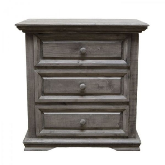 Picture of RUSTIC CHARCOAL GRAY COLISEO NIGHTSTAND - MD329