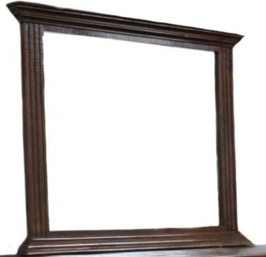 Picture of RUSTIC BROWN COLISEO MIRROR - MD414