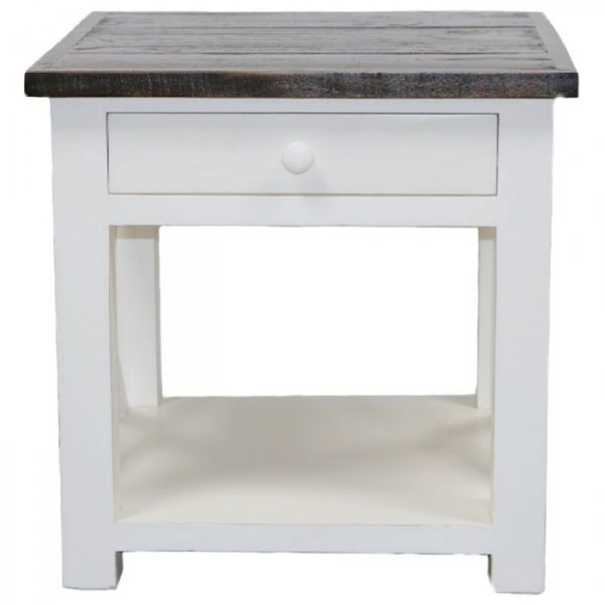 Picture of RUSTIC FARMHOUSE X BRACE END TABLE - MD519