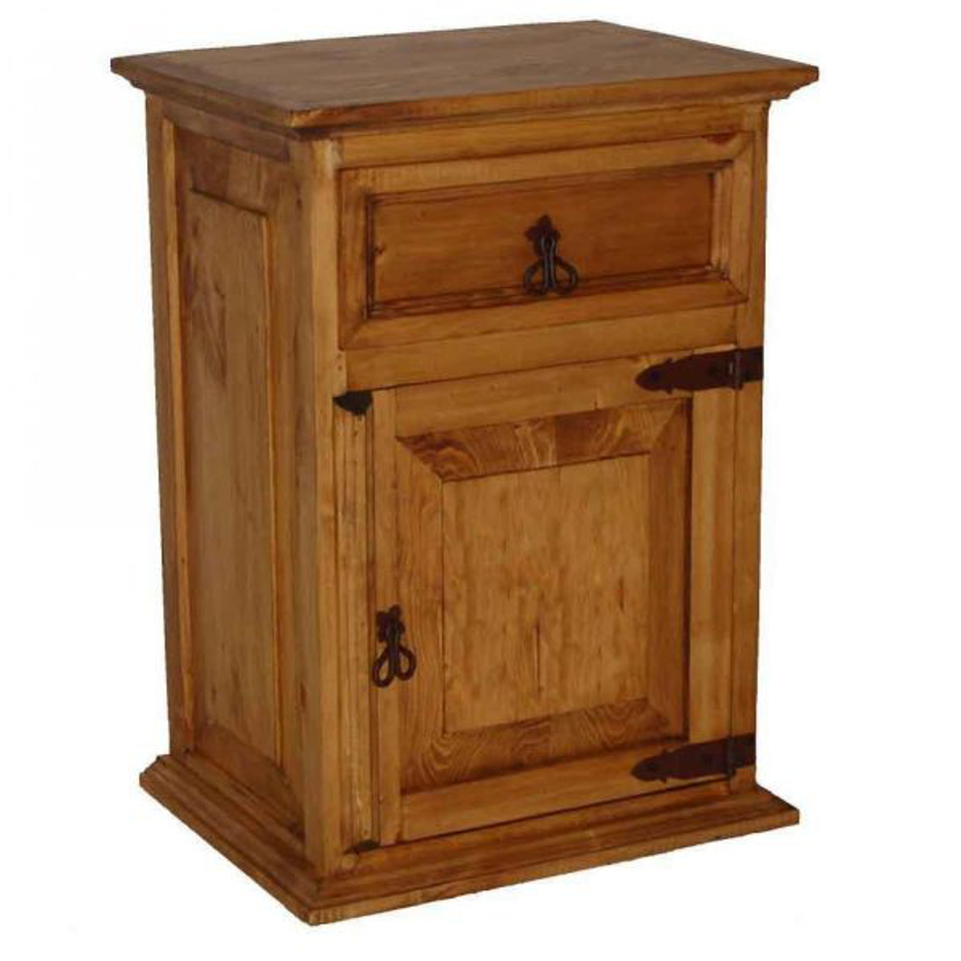 Picture of RUSTIC 1 DRAWER 1 DOOR NIGHTSTAND - MD719