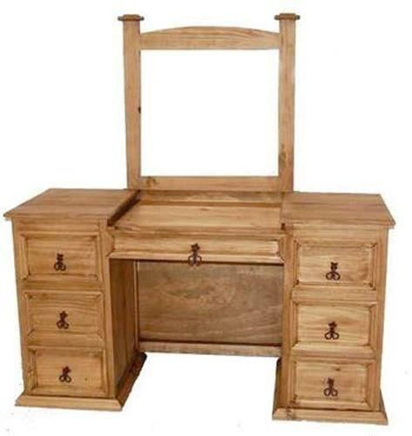 Picture of RUSTIC VANITY WITH MIRROR - MD723