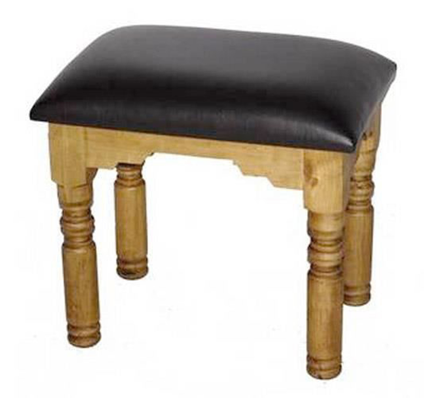 Picture of RUSTIC PADDED BENCH FOR VANITY - MD724