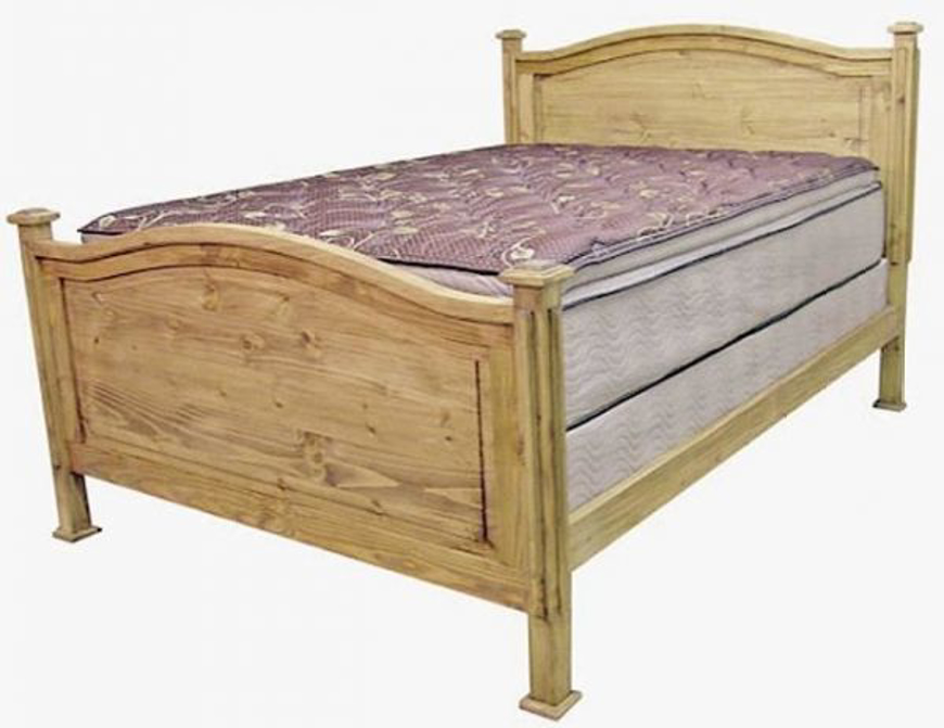 Picture of RUSTIC QUEEN BUDGET BED - MD744