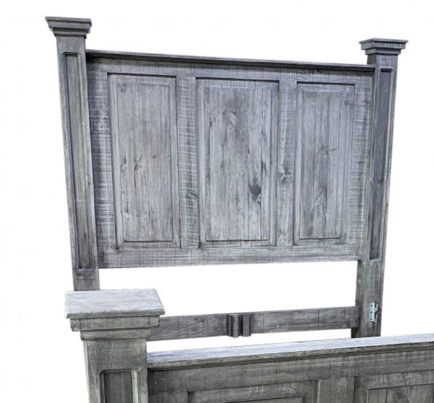 Picture of RUSTIC CHARCOAL GRAY QUEEN OASIS - MD785