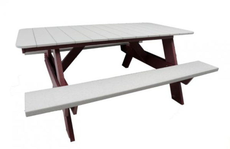 Picture of PICNIC TABLE RECTANGLE 6'