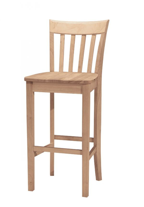 Picture of 30" Slatback Stool