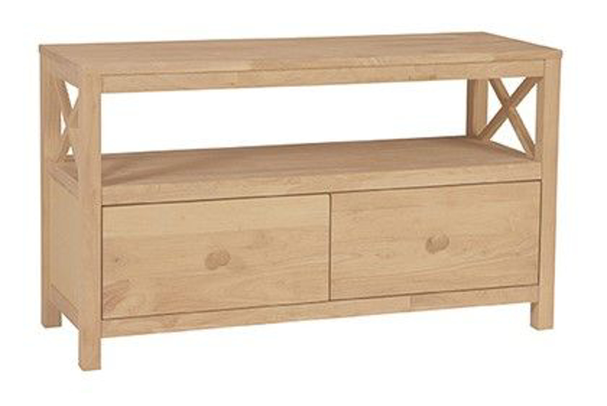 Picture of TV Stand X sides, 2 drawers
