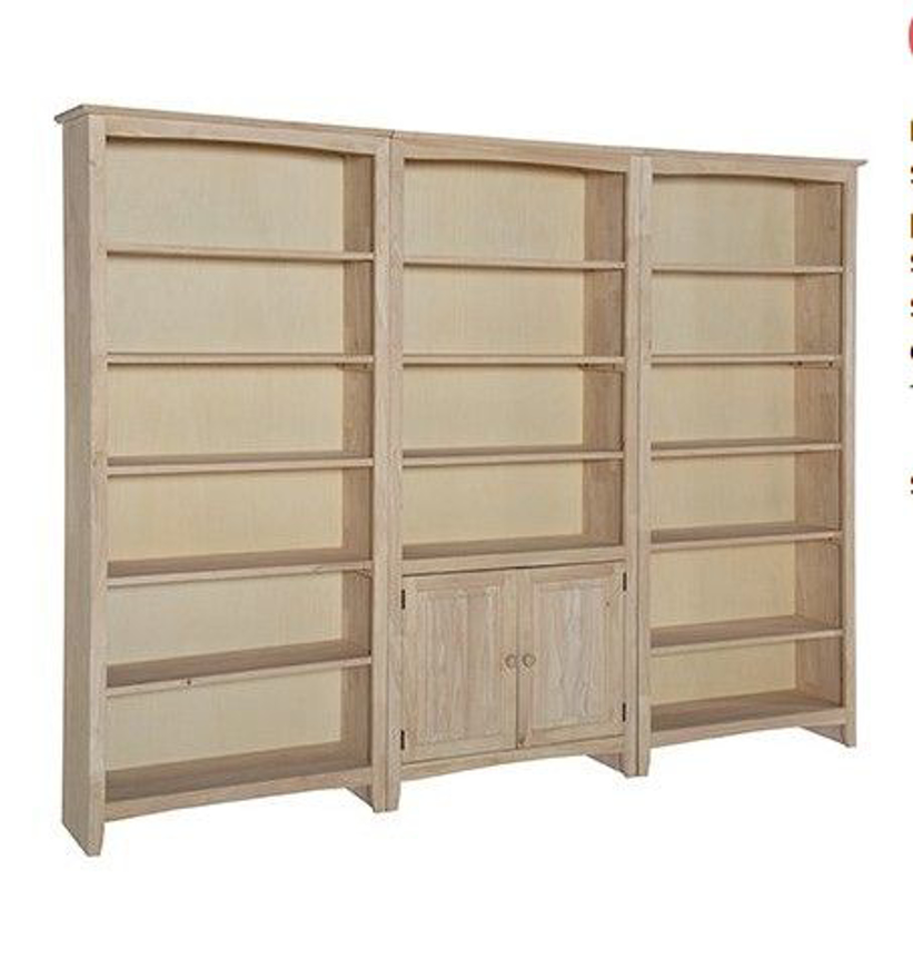 Picture of 72"H SHAKER BOOKCASE - FBS