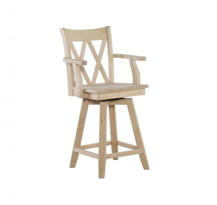 Picture of 24" Double XX Swivel Stool