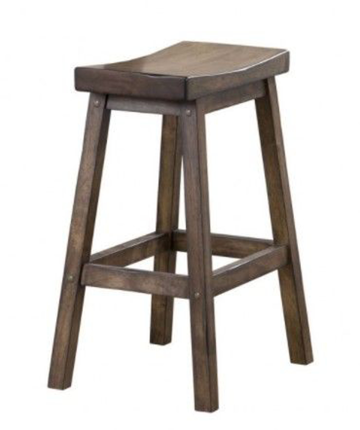 Picture of 24 in H SADDLE BARSTOOL