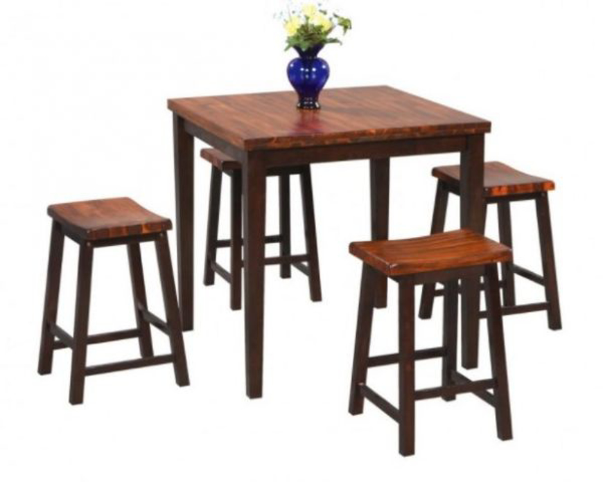Picture of 5PC SET (TALL TABLE W/4 STOOL)