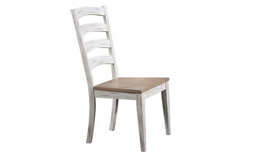 Picture of PRESCOTT ARCHED LADDER BACK SIDE CHAIR