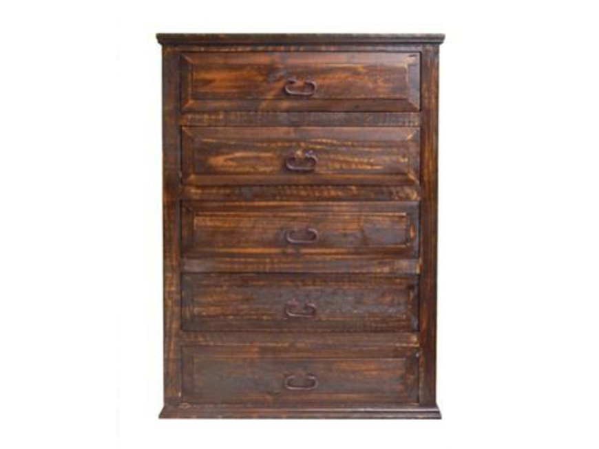 Picture of RUSTIC 5 DRAWER ECONO CHEST - MD373