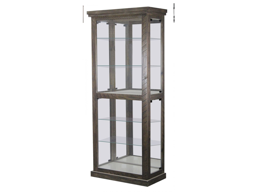 Picture of Rustic Tall Side-Entry Curio