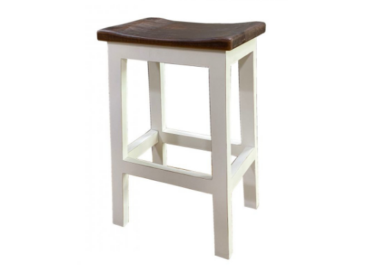 Picture of RUSTIC COUNTER STOOL - WO151