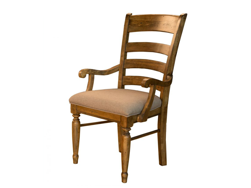 Picture of LADDERBACK UPH. ARM CHAIR
