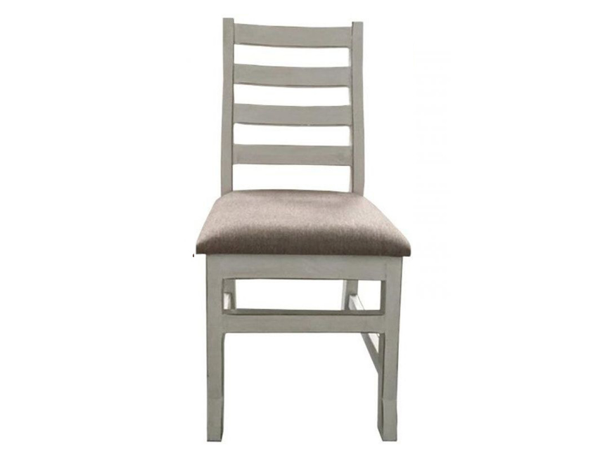 Picture of RUSTIC COLISEO WHITE PADDED CHAIR - MD469