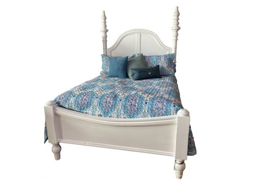 Picture of QUEEN SMITHFIELD BED-WHITE WAS