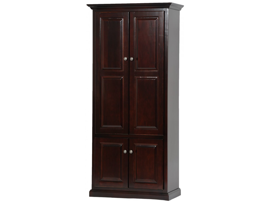 Picture of Poplar Tall Double-Door Pantry