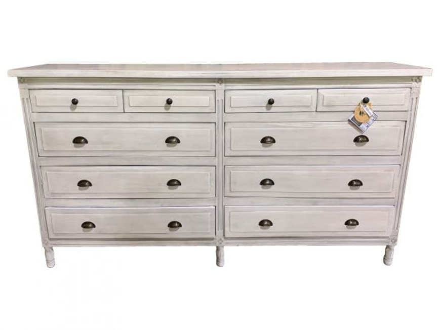 Picture of TRADITIONAL DBL DRESSER 10 DRW