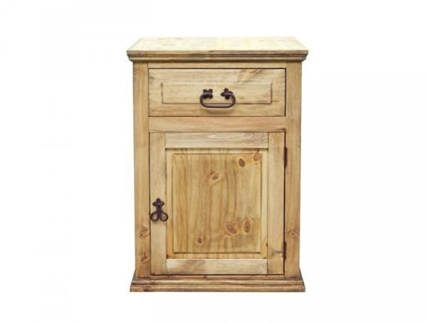 Picture of RUSTIC 1 DRAWER 1 DOOR NIGHTSTAND - MD32