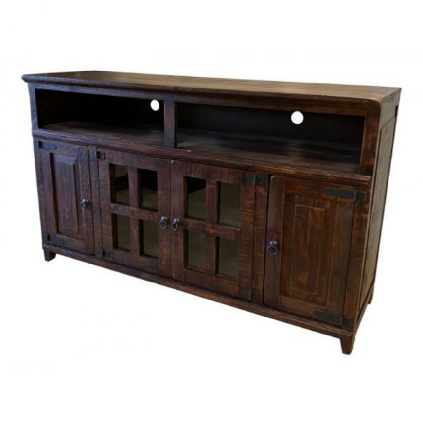Picture of RUSTIC ENTERTAINMENT CONSOLE ROASTED COFFEE - WO62