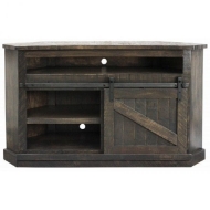 Picture of Rustic Bower Corner TV Cart