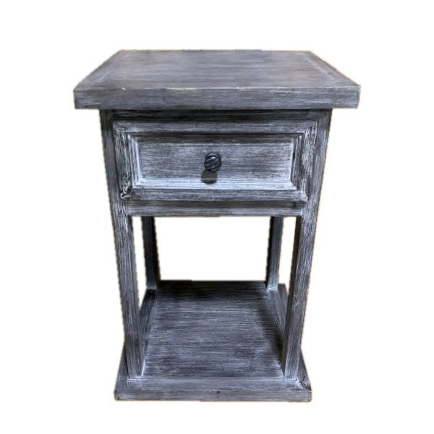 Picture of RUSTIC 1 DRAWER NIGHT STAND - TE219