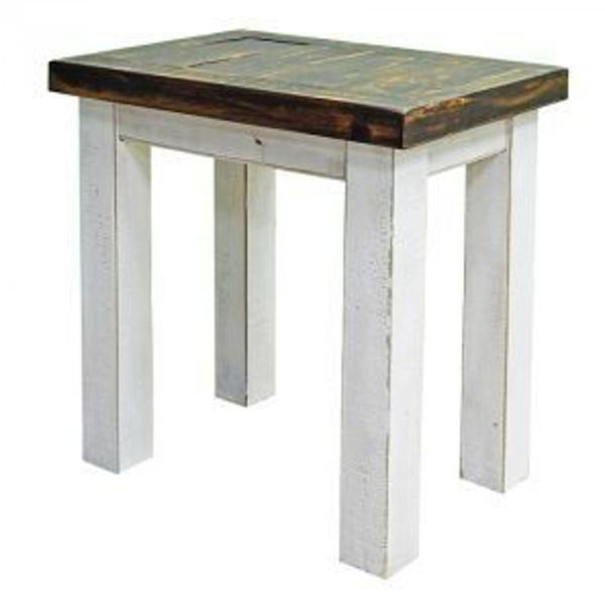 Picture of RUSTIC RECTANGULAR END TABLE - MD975