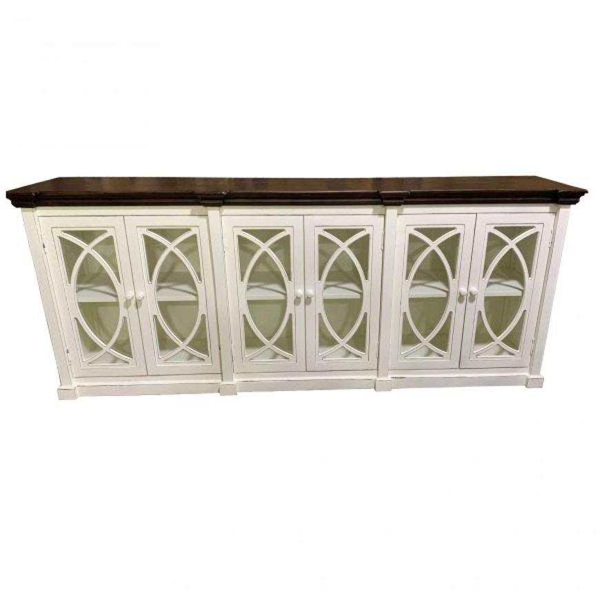 Picture of RUSTIC 6 DOOR ENTERTAINMENT CONSOLE - WO364