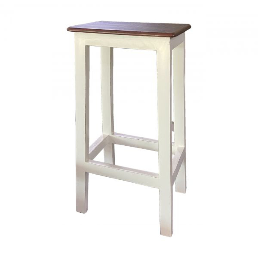 Picture of RUSTIC BARSTOOL - WO155