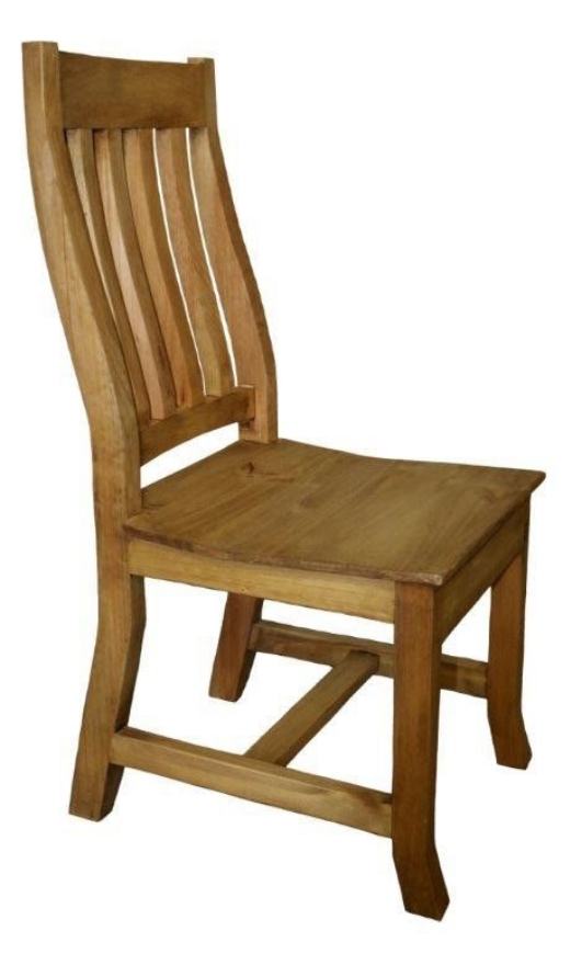 Picture of RUSTIC ROMEO CHAIR WOOD SEAT - MD877